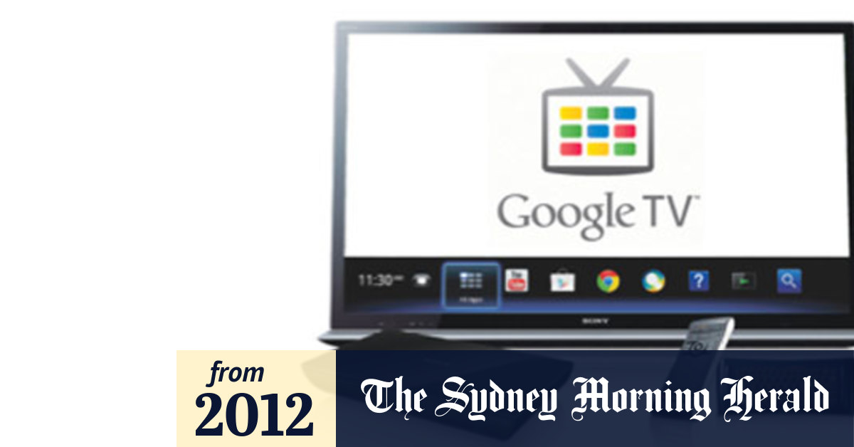Sony launches Google TV in Australia